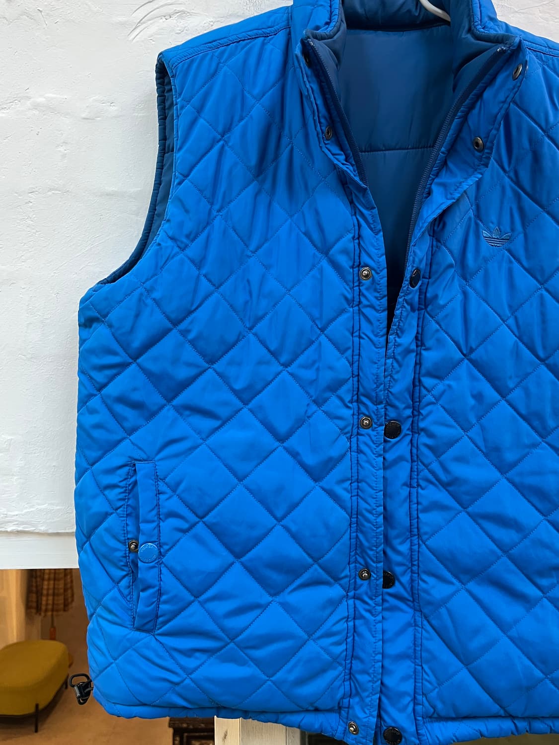 Adidas 리버시블 블루 조끼 패딩 베스트 3XL 상품이미지3