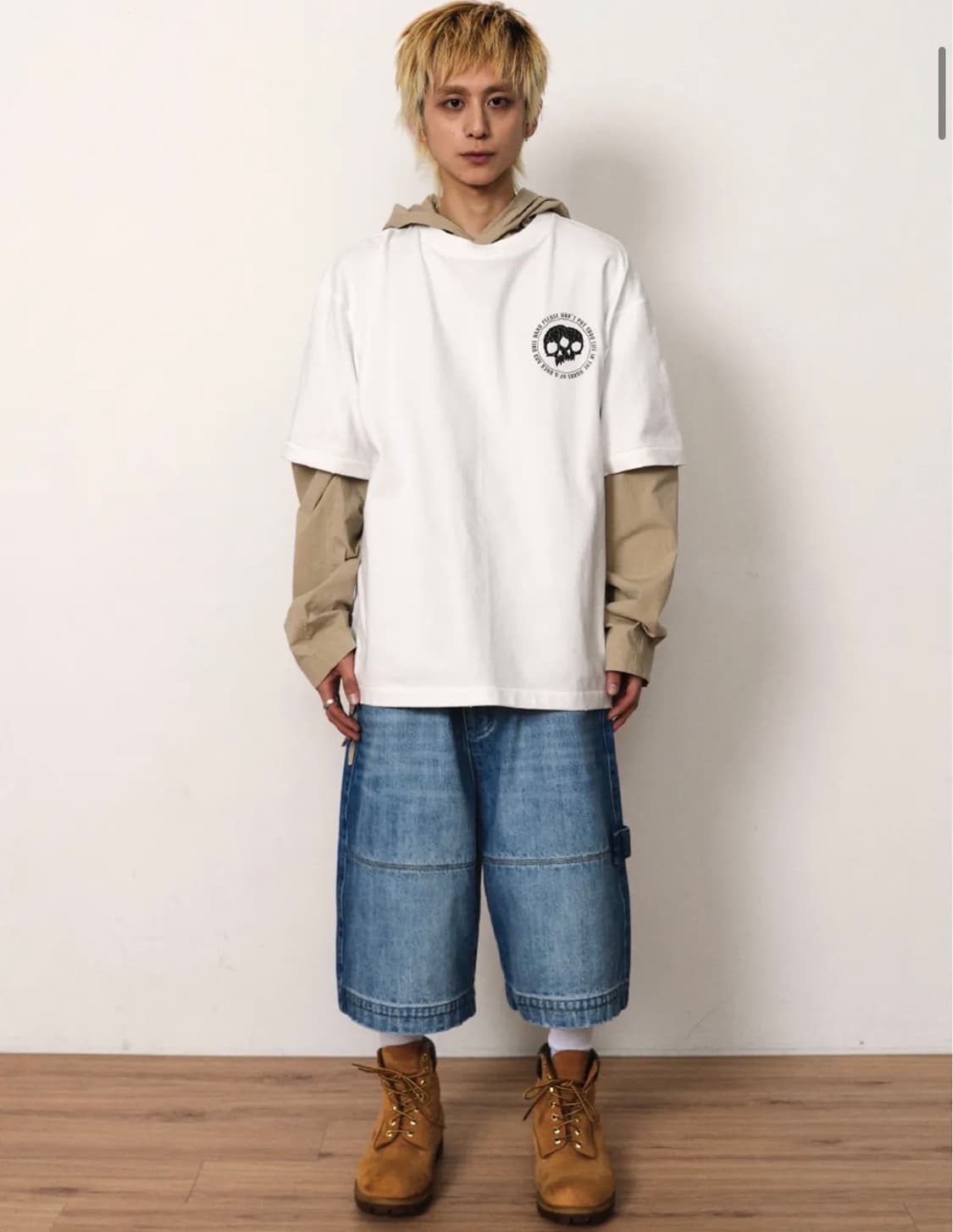 (중고/L) ETCE DENIM BERMUDA SHORTS (blue) 상품이미지1