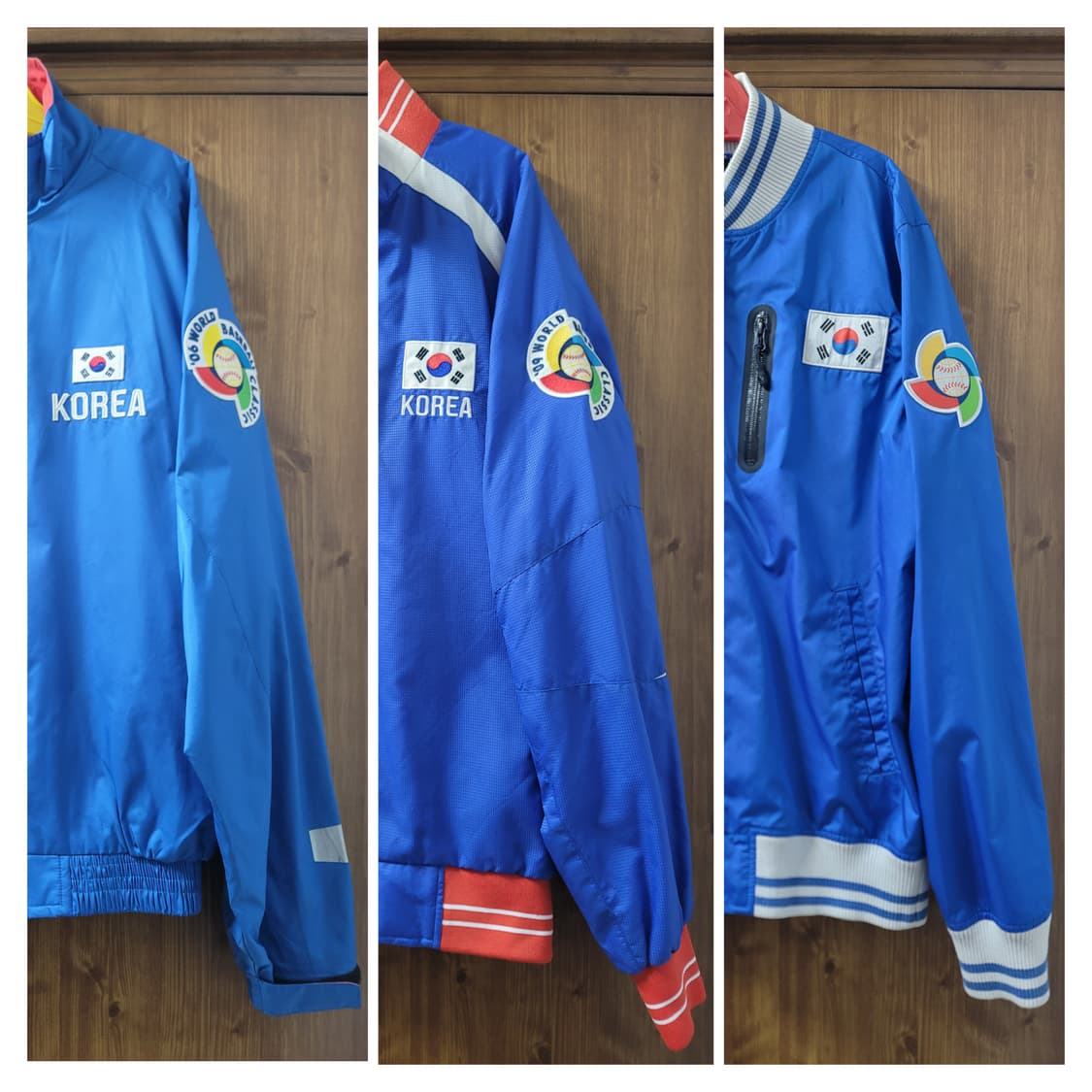 역대 WBC 나이키 지급용 자켓 바람막이 3벌 일괄 상품이미지1
