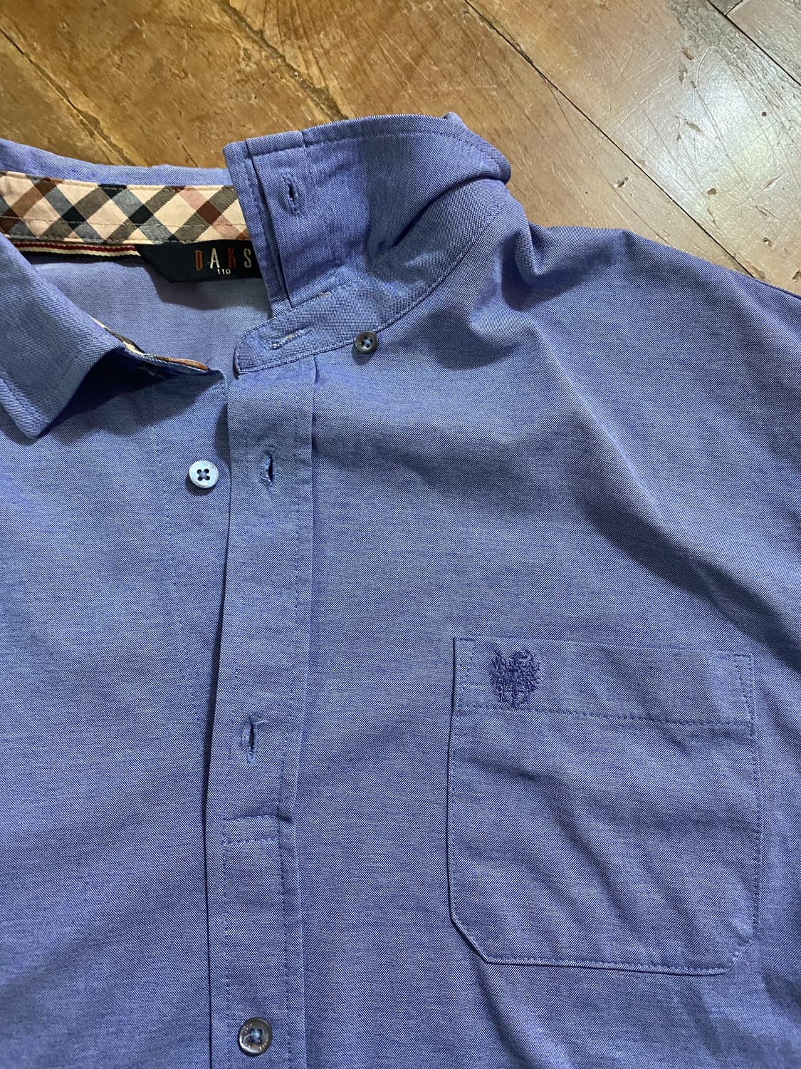 닥스 남성 셔츠형 버튼다운 티셔츠 110 상품이미지3