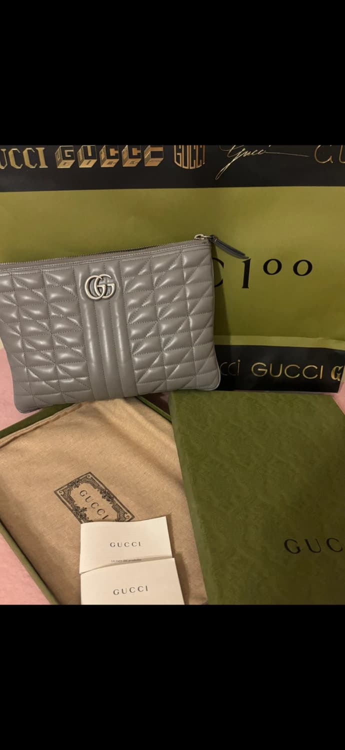 풀구성 구찌 마몽 마틀라세 클러치 단종 색상(시즌한정) 상품이미지1