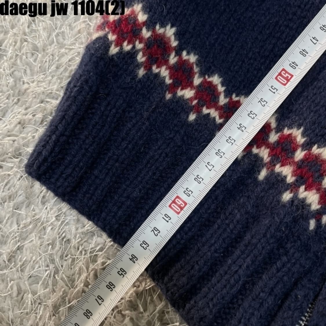 코위찬 니트집업 상품이미지7