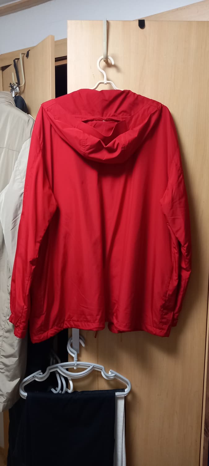 무신사 스탠다드 윈드브레이커 바람막이 레드 2XL 상품이미지8