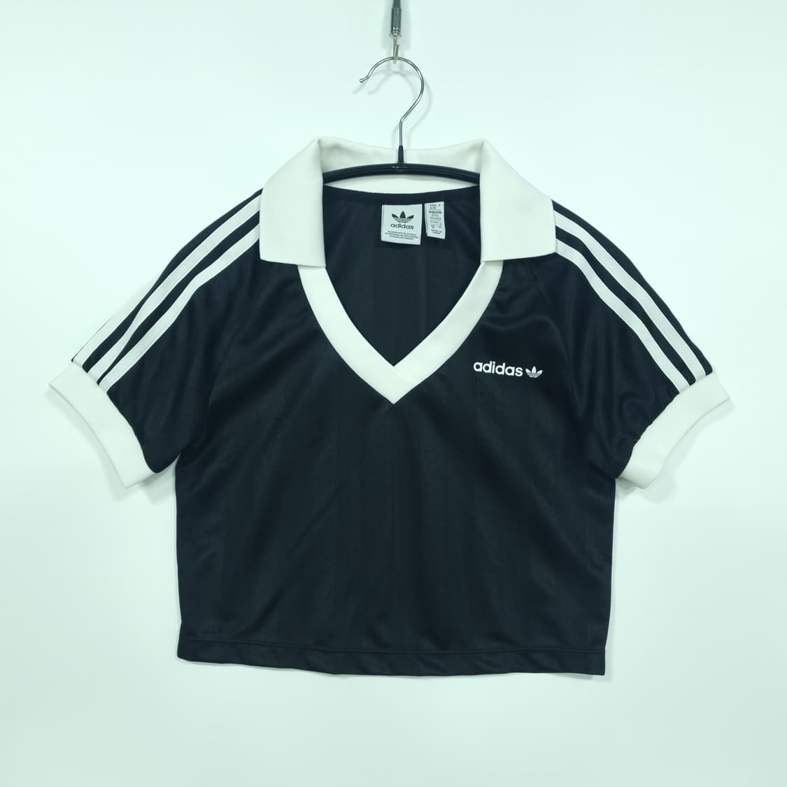 아디다스 풋볼 져지 크롭 반팔 카라 티셔츠 상품이미지2