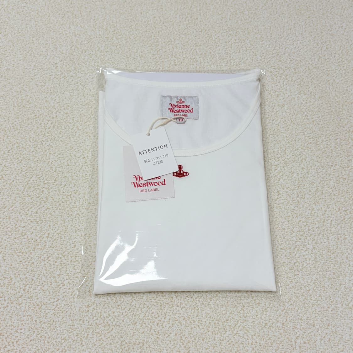 비비안웨스트우드 코튼 베이직 반팔 티셔츠 상품이미지1