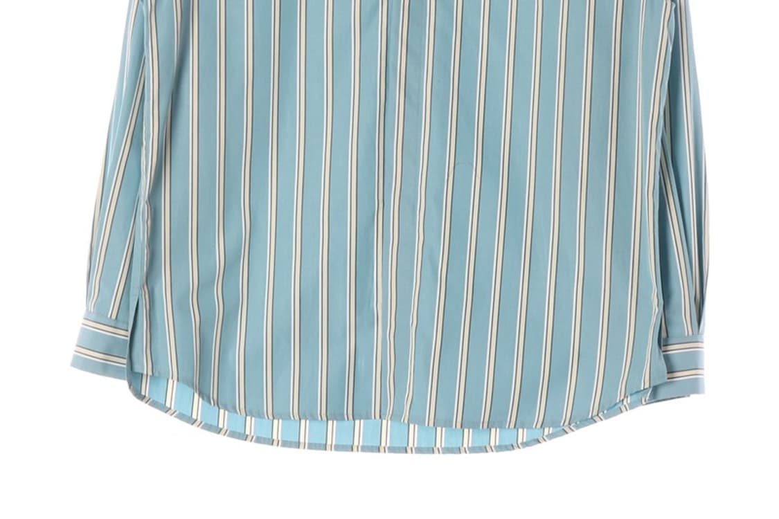 타임 옴므 멀티 스트라이프 코튼 셔츠 L 상품이미지4