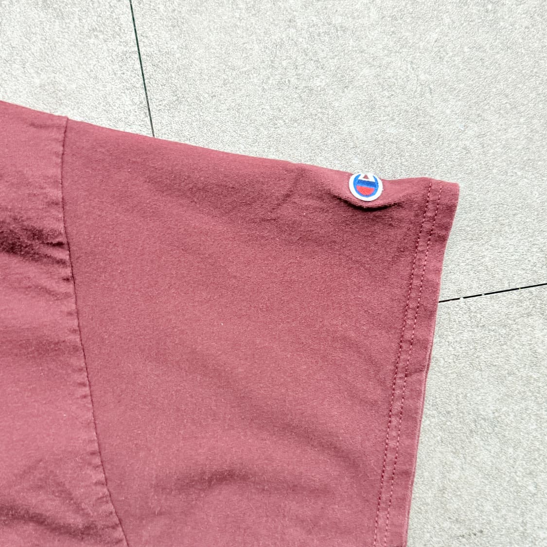 챔피온 반팔 티셔츠(와인)XL  상품이미지4