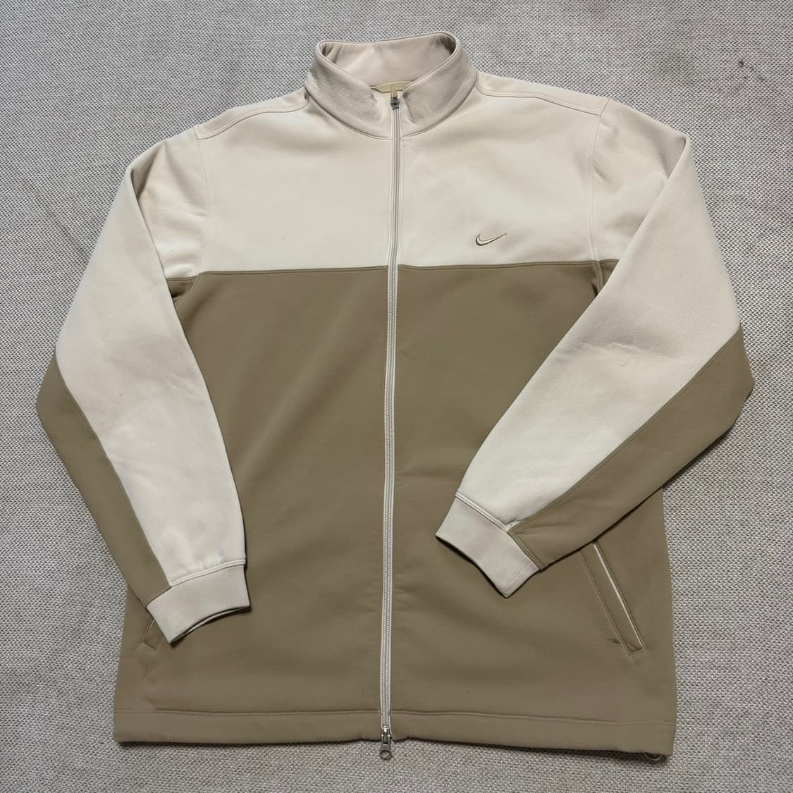 나이키 골프 투톤 컬러 기모 자켓 상품이미지1