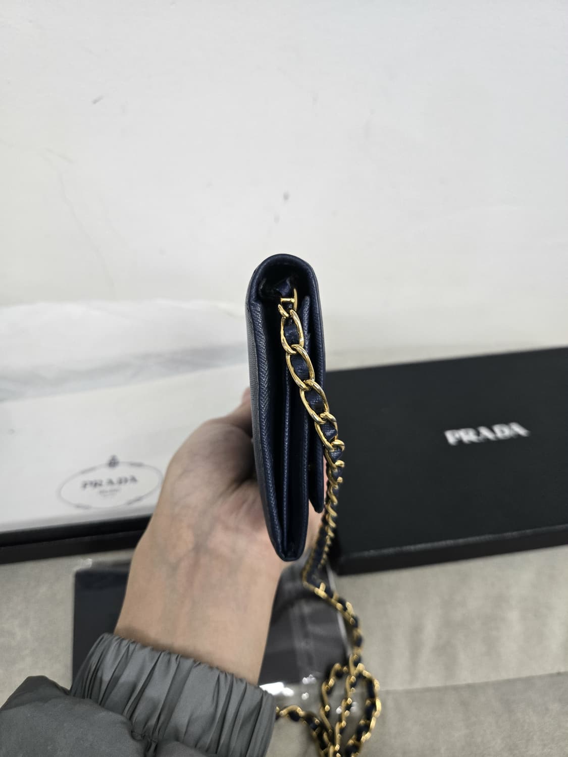 [보증서 정품]프라다 사피아노 크로스백 상품이미지3