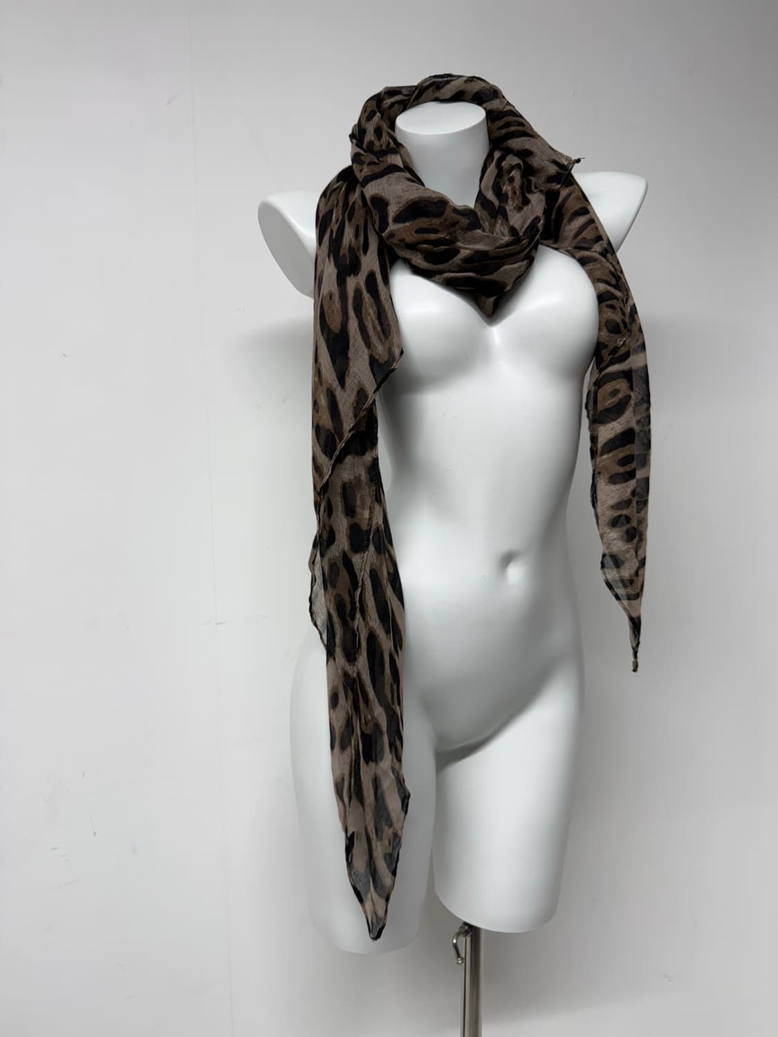 Leopard scarf 상품이미지1