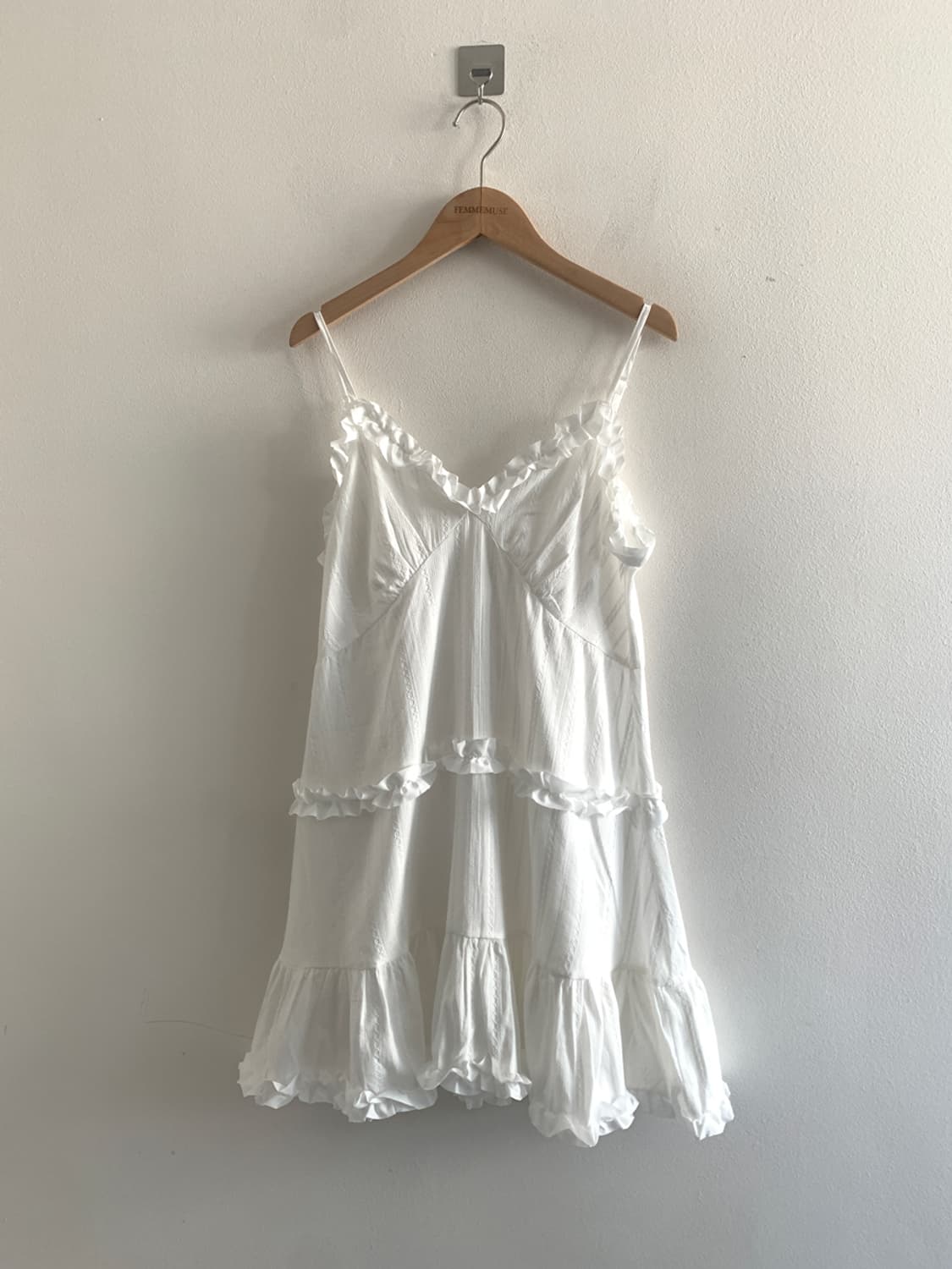 Liah frill button dress 상품이미지1