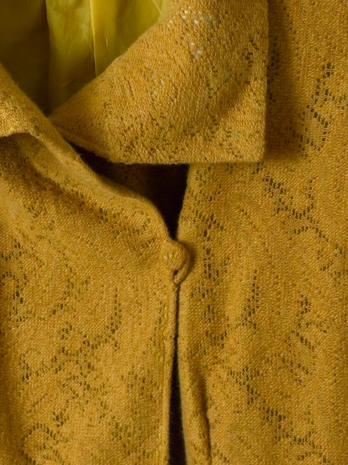 겨자 퍼프 빈티지 자켓 상품이미지3