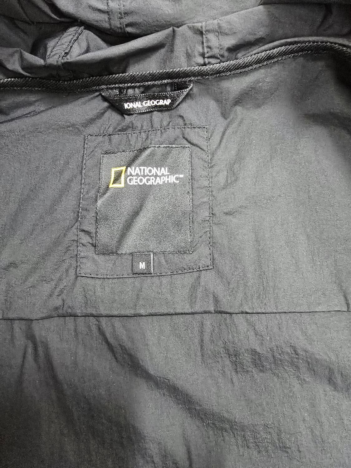 내쇼널지오그래픽 블랙 바람막이 95 상품이미지8