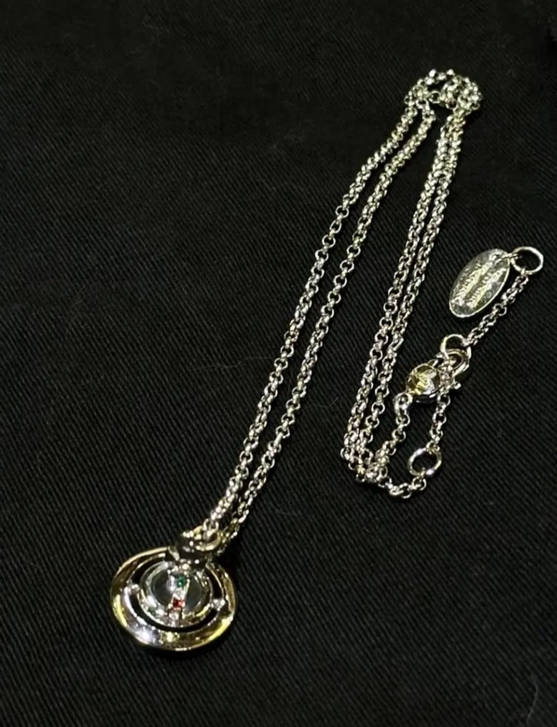 (무배&급전이슈 파격 할인!)비비안웨스트우드 실버 ORB 목걸이 네크리스 상품이미지1