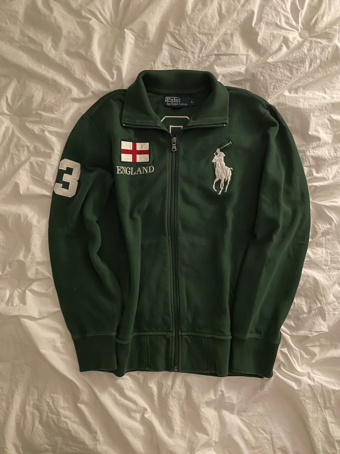 폴로 랄프로렌 빅포니 잉글랜드 코튼집업 #3 상품이미지1