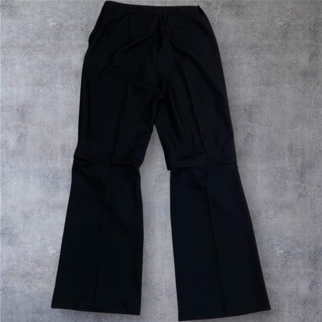 메종마레 maison marais 블랙 투웨이 벨 팬츠 38 상품이미지7