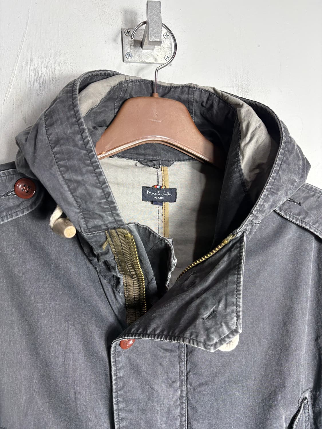 폴 스미스 그레이 데님 워시드 야상 자켓 상품이미지4