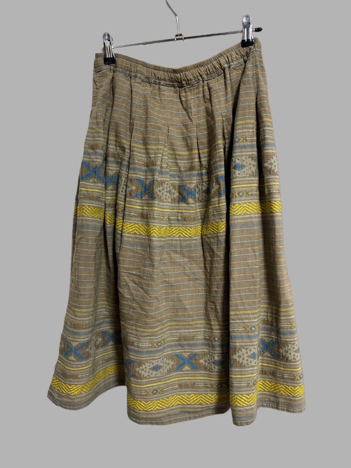 빈티지 에스닉 자수 미디스커트 상품이미지2