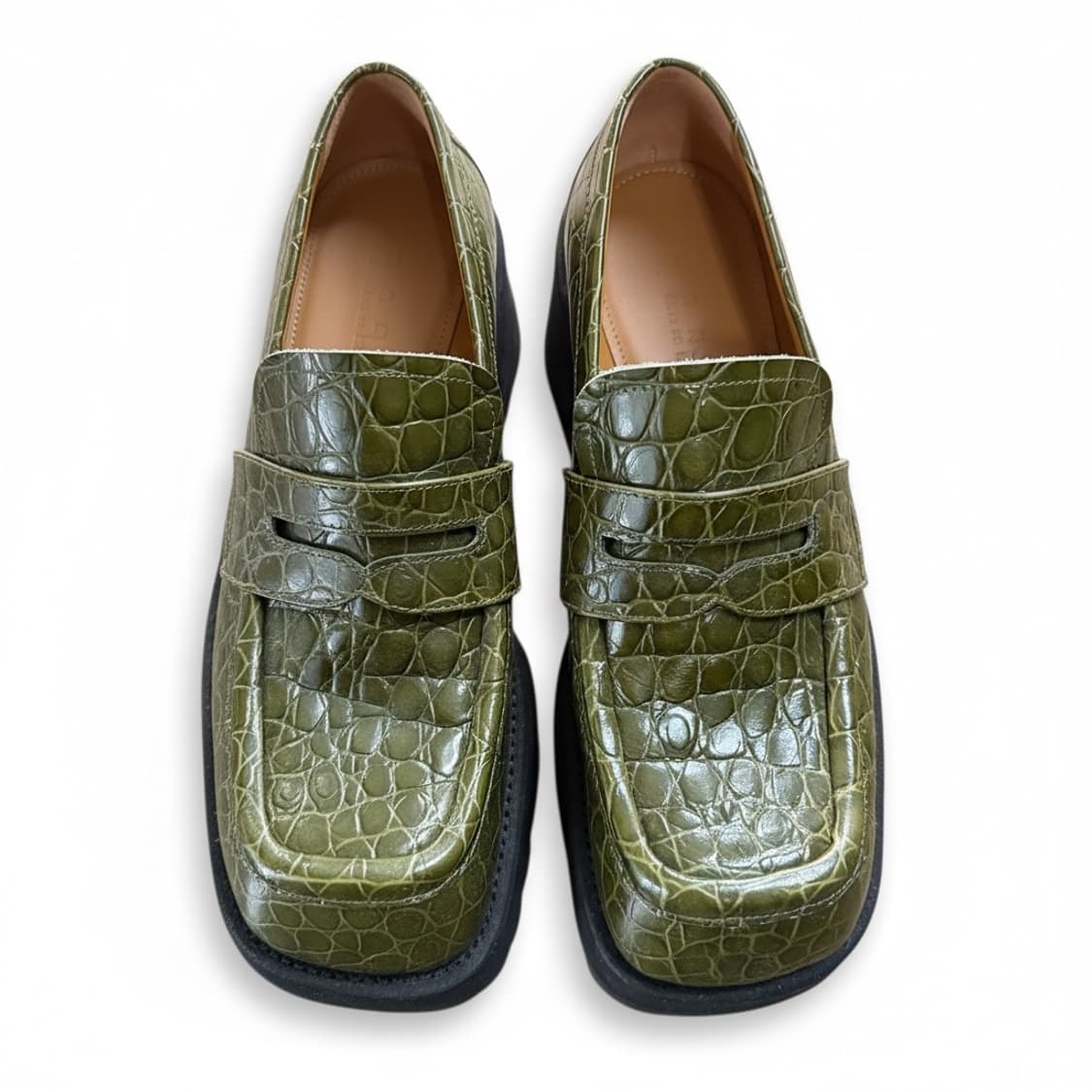 마르니 크로커다일 엠보스드 로퍼 36.5 상품이미지1