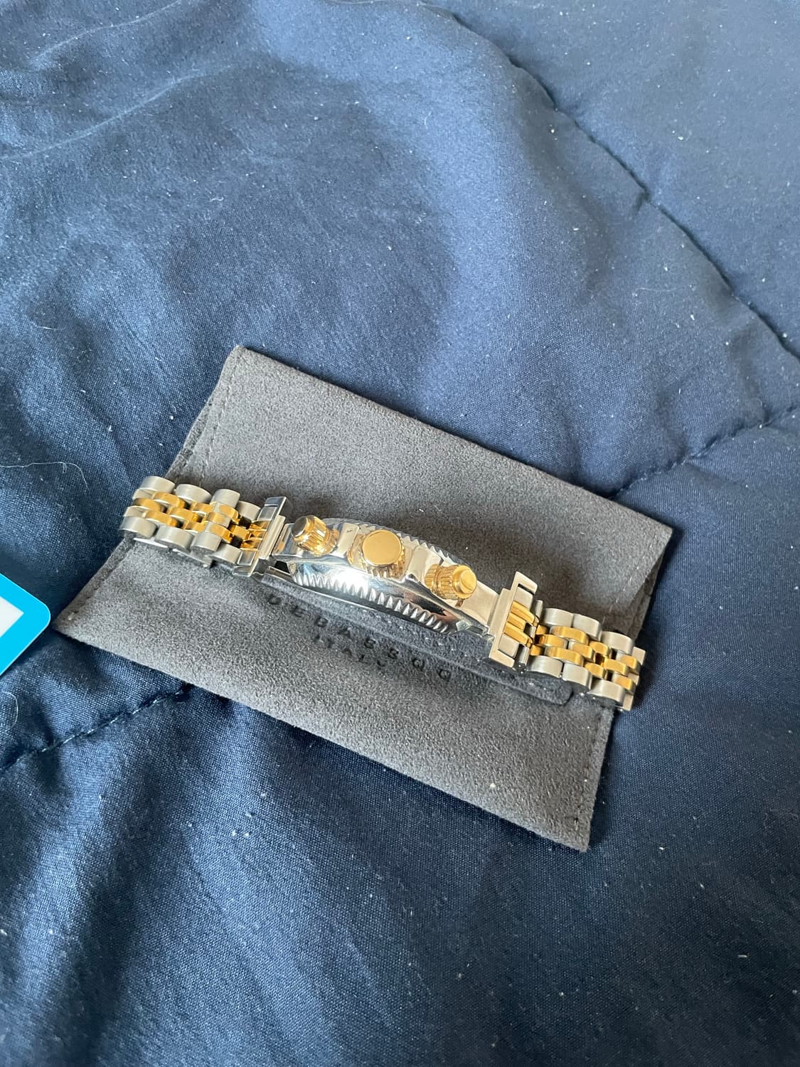 드바스크 콤비 메탈 팔찌 상품이미지2