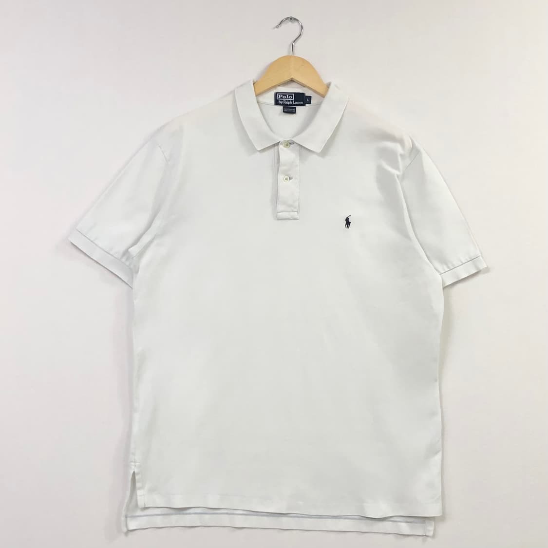 XL 폴로 화이트 카라티 상품이미지2