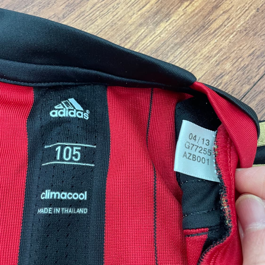 아디다스 ac밀란 13-14 노마킹 유니폼 상품이미지3