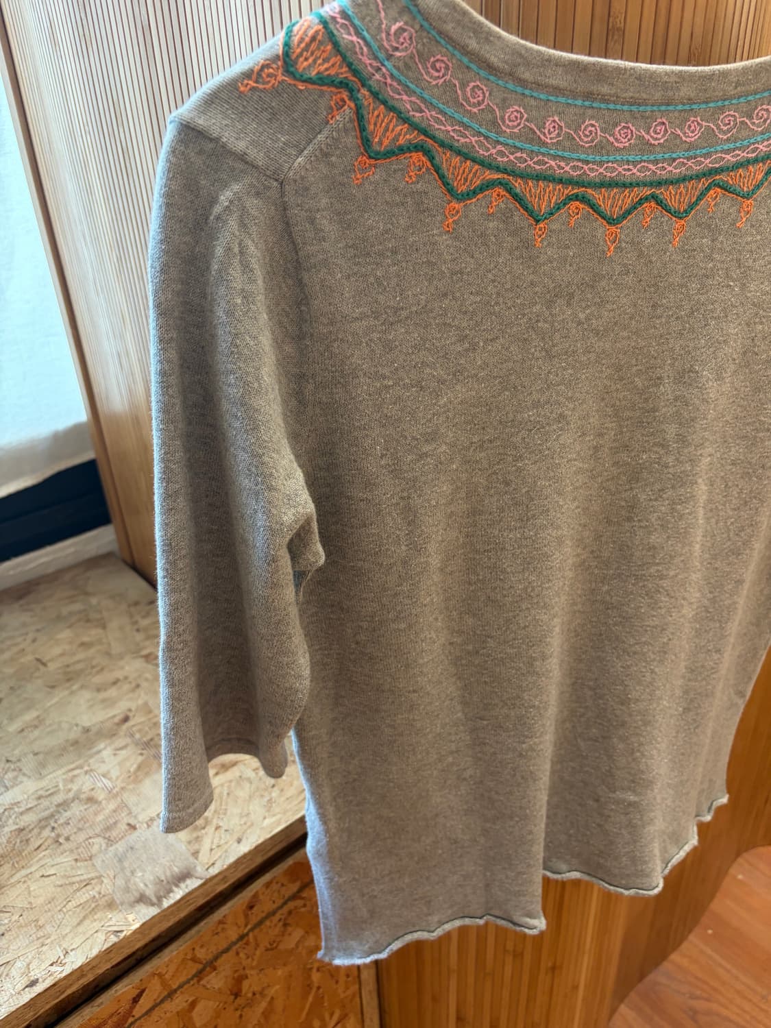 BEAMS BOY Embroidery Knit 상품이미지5