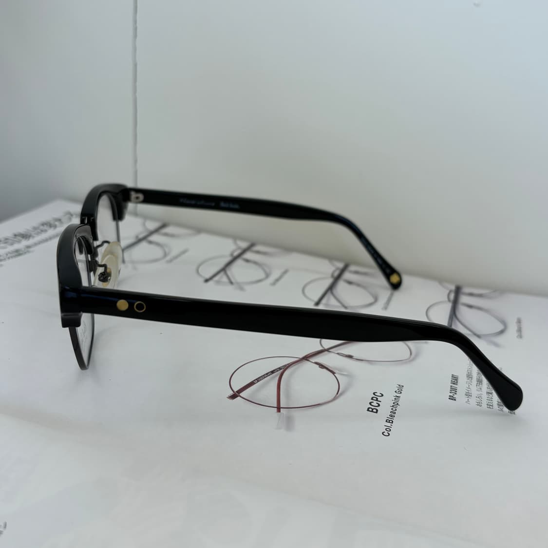 폴스미스 블랙 하금테 안경 상품이미지3