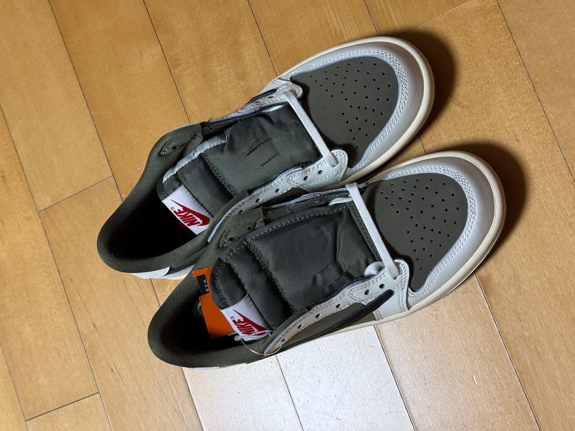 [220]나이키 조던1 로우 스캇 올리브 PS 상품이미지4