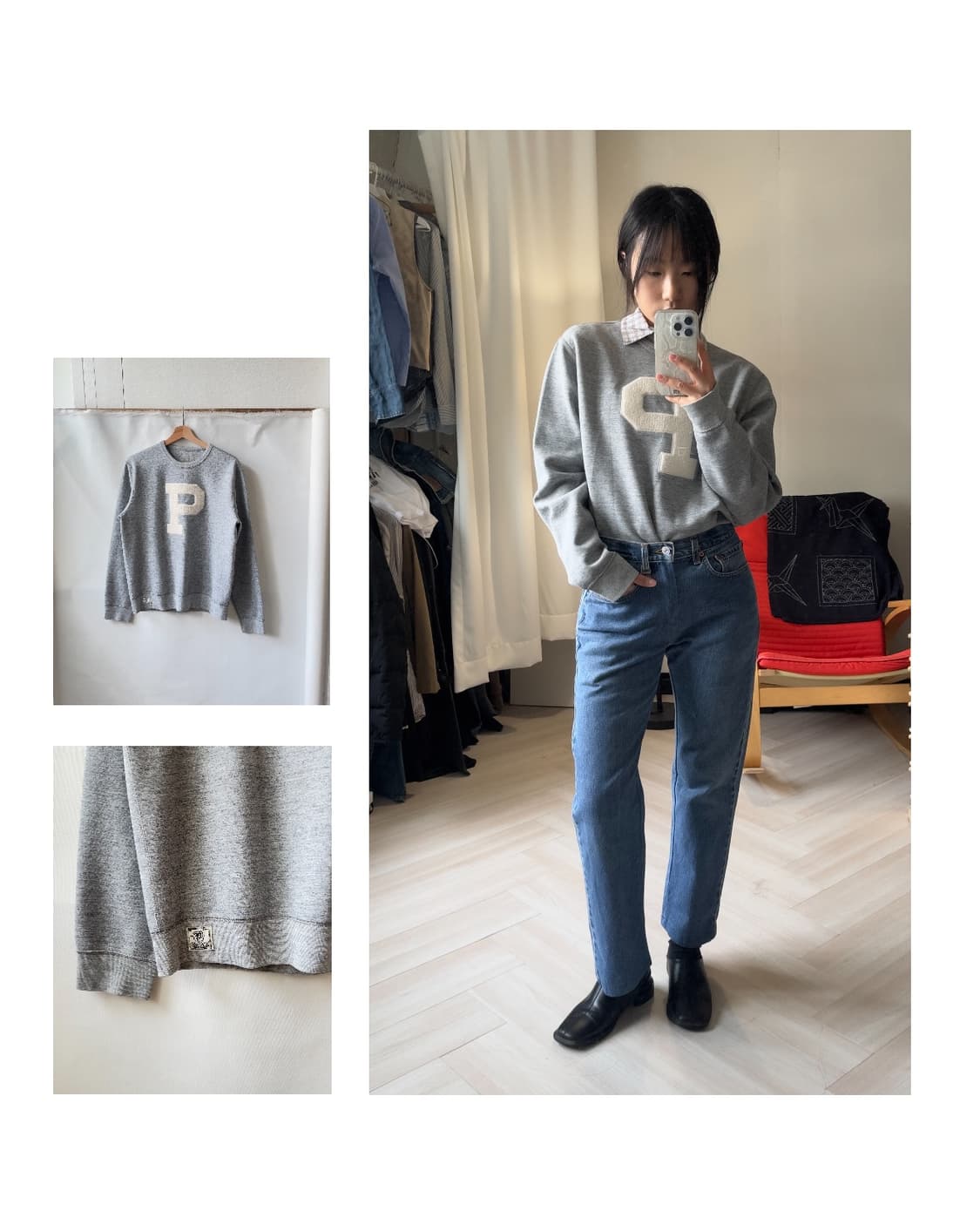 [Polo Ralph Lauren] P logo sweat shirts 상품이미지1