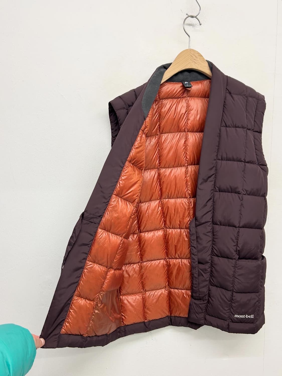 몽벨 경량 다운 베스트 한텐 베스트 상품이미지2