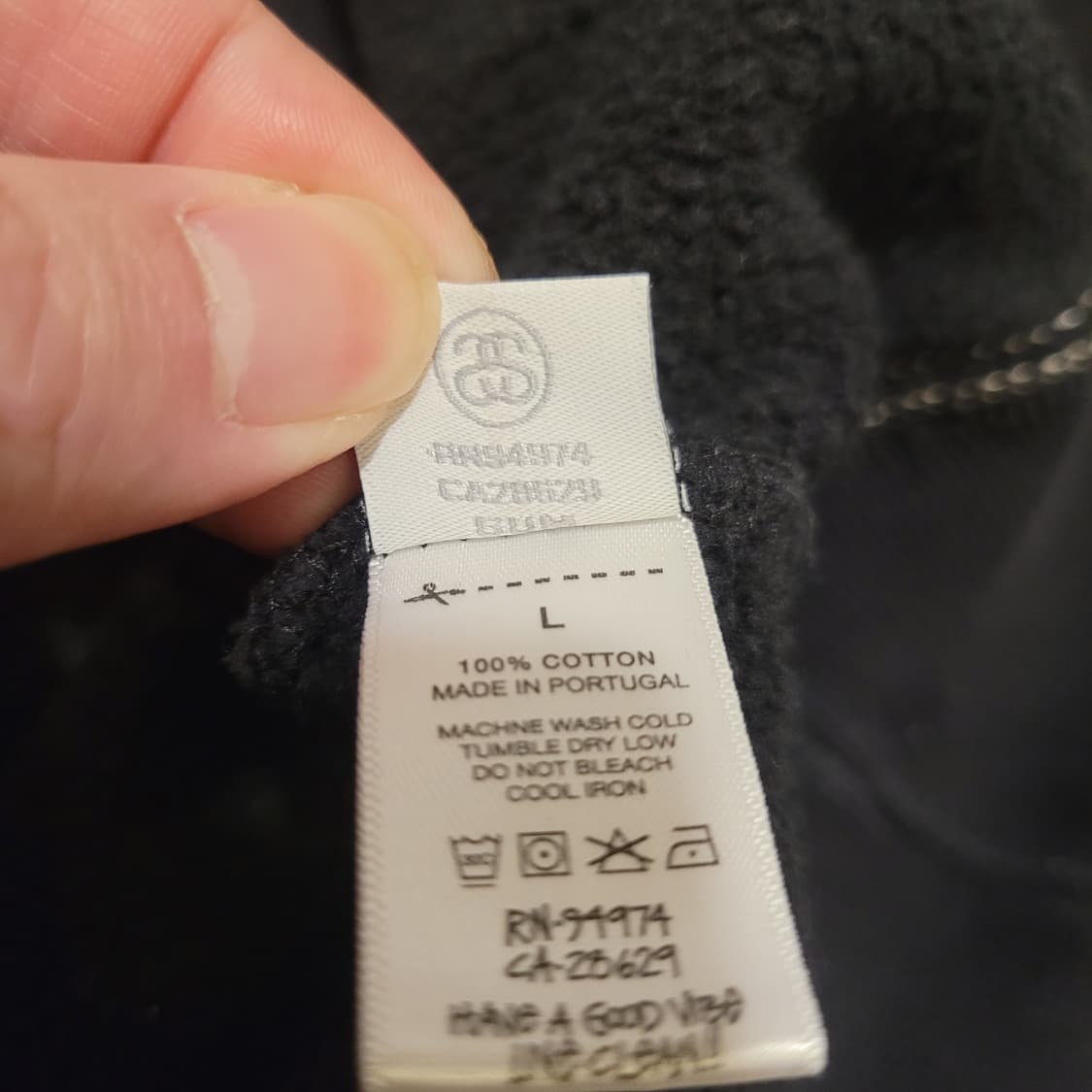 스투시 콘트라스트 스티치 맨투맨 L 상품이미지6