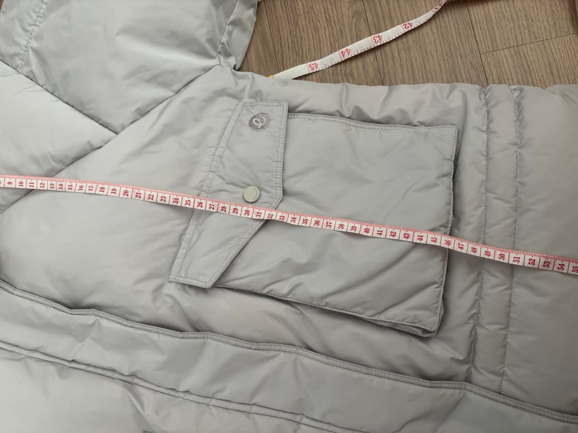 새상품급 에고이스트 사가퍼 구스다운 패딩  그레이스카이블루 55(66가 상품이미지9