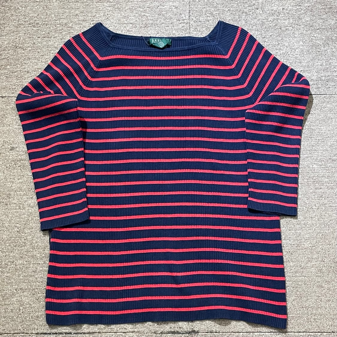 (XL) LAUREN 랄프 로렌 스퀘어넥 니트 상품이미지1