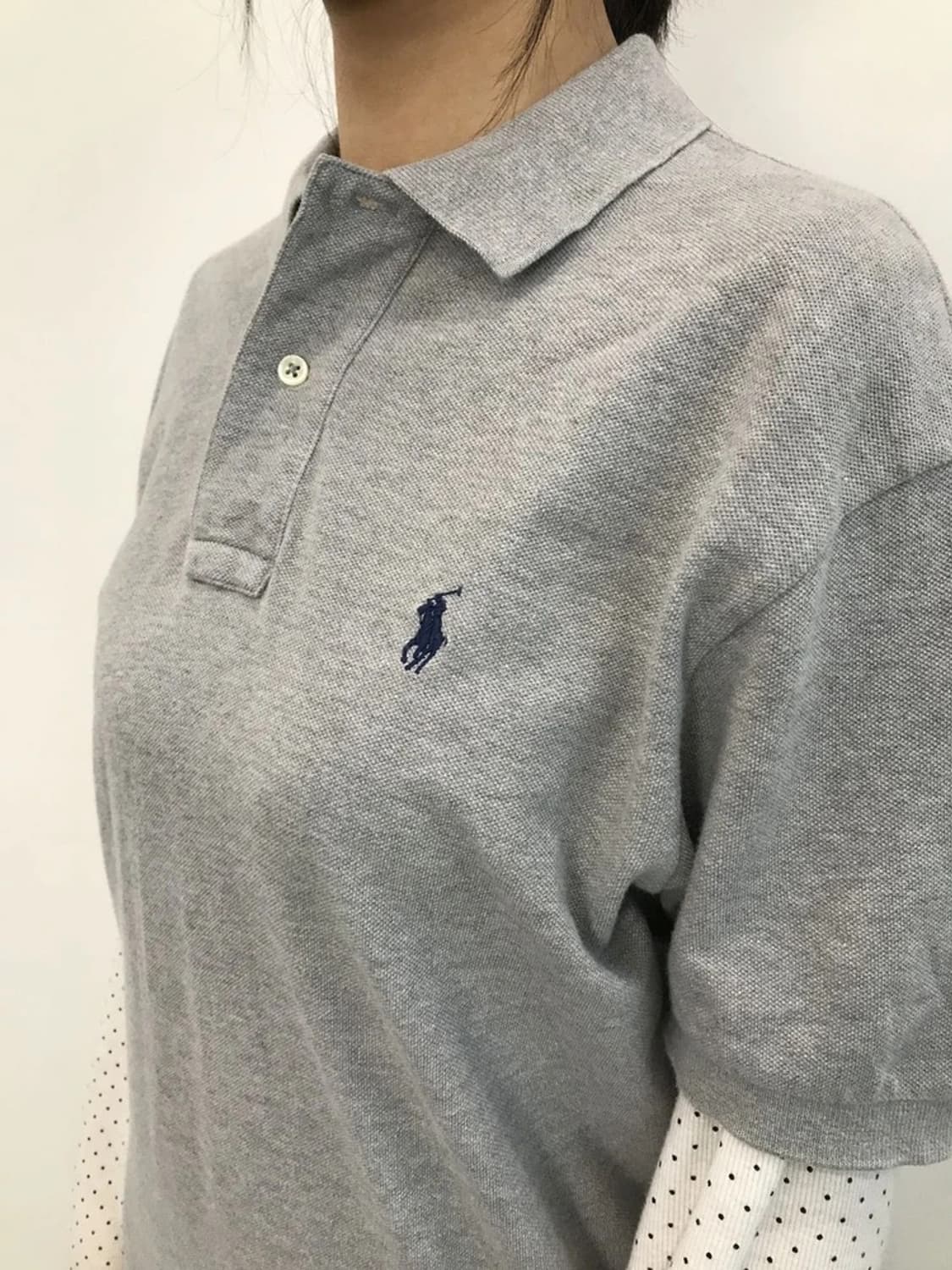 Polo Ralph Lauren Grey Polo Shirt 상품이미지3