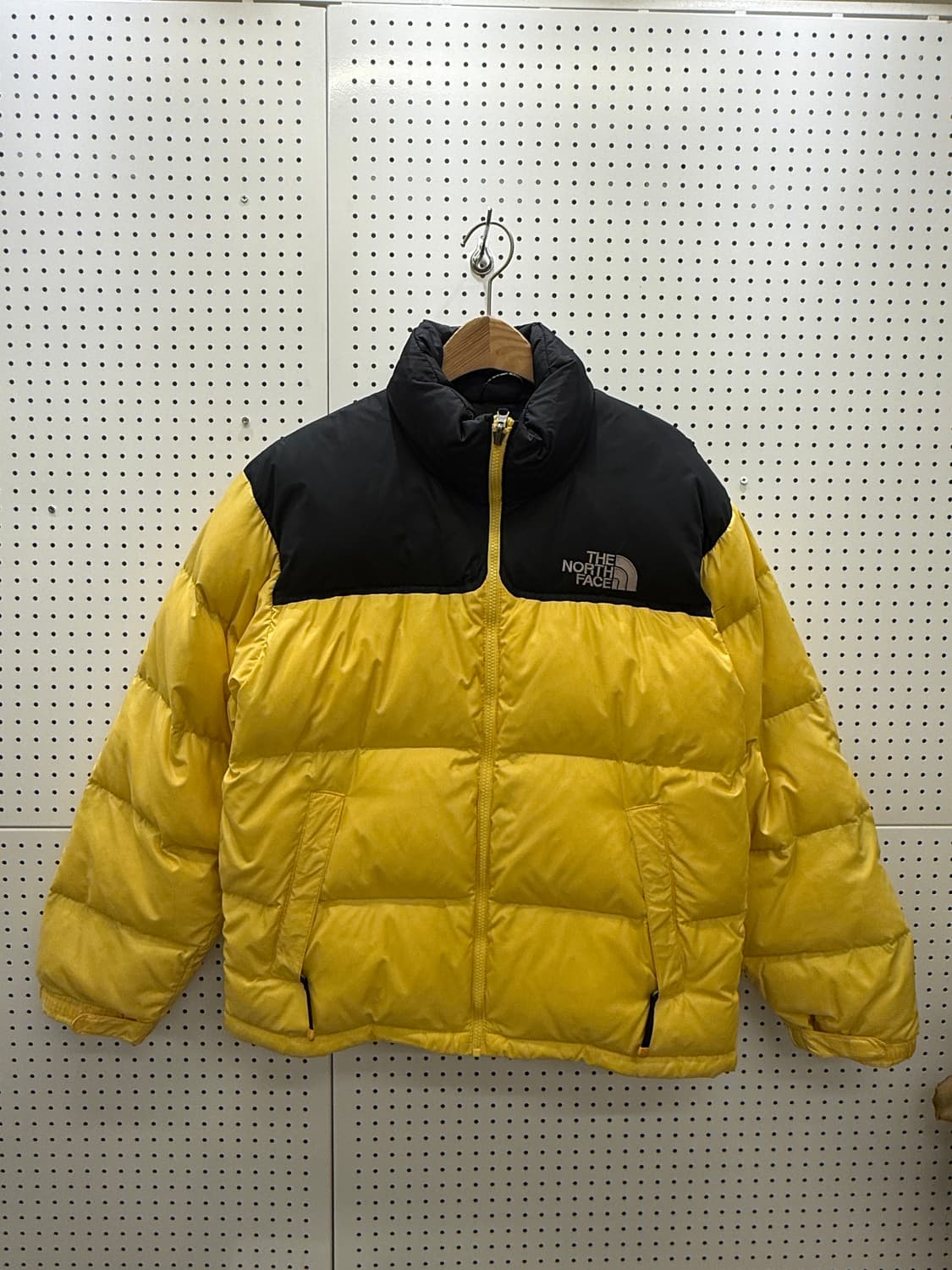 노스페이스 700 눕시 옐로 구스다운 패딩 U95 상품이미지2