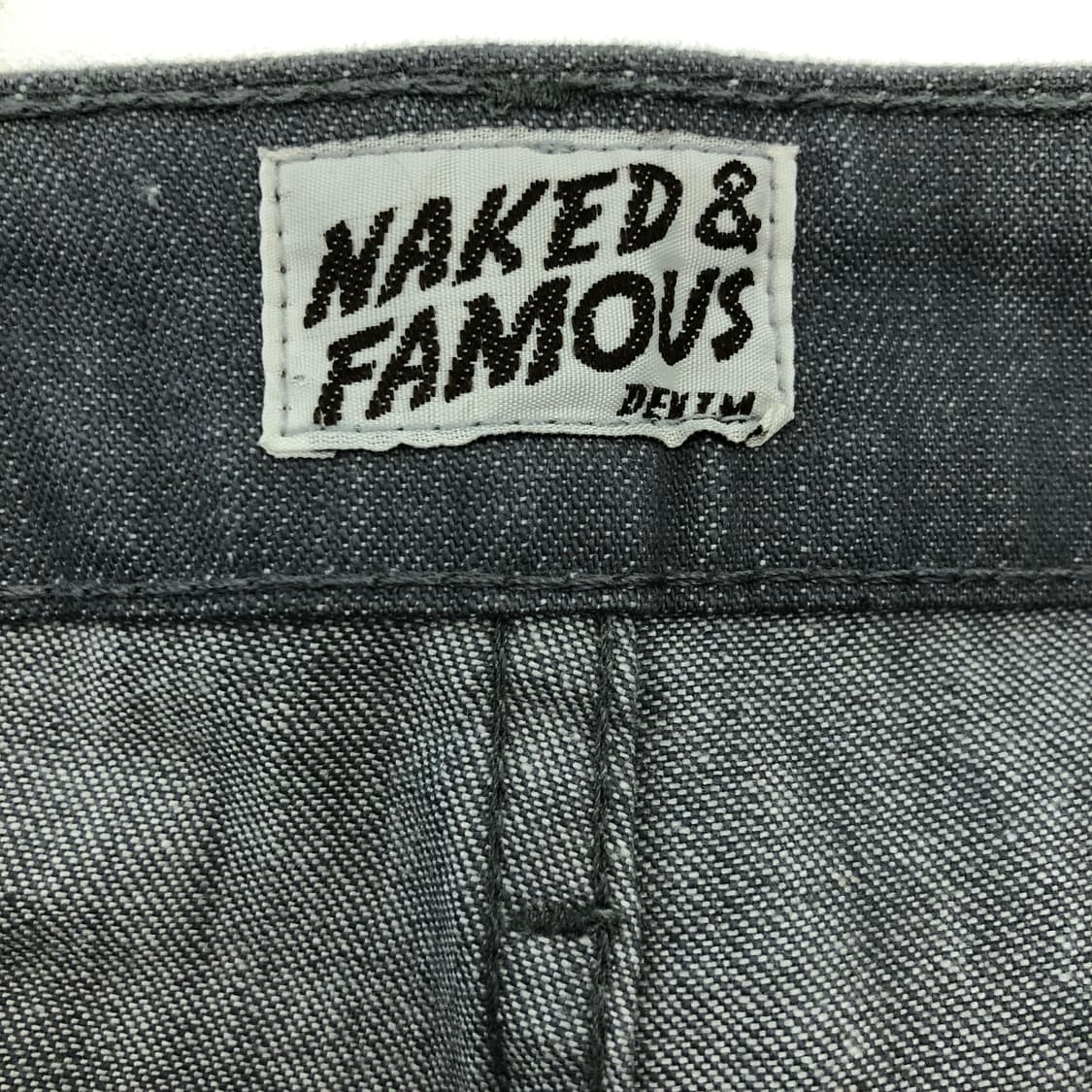 네이키드앤페이머스 그레이 셀비지데님 28-29 상품이미지5