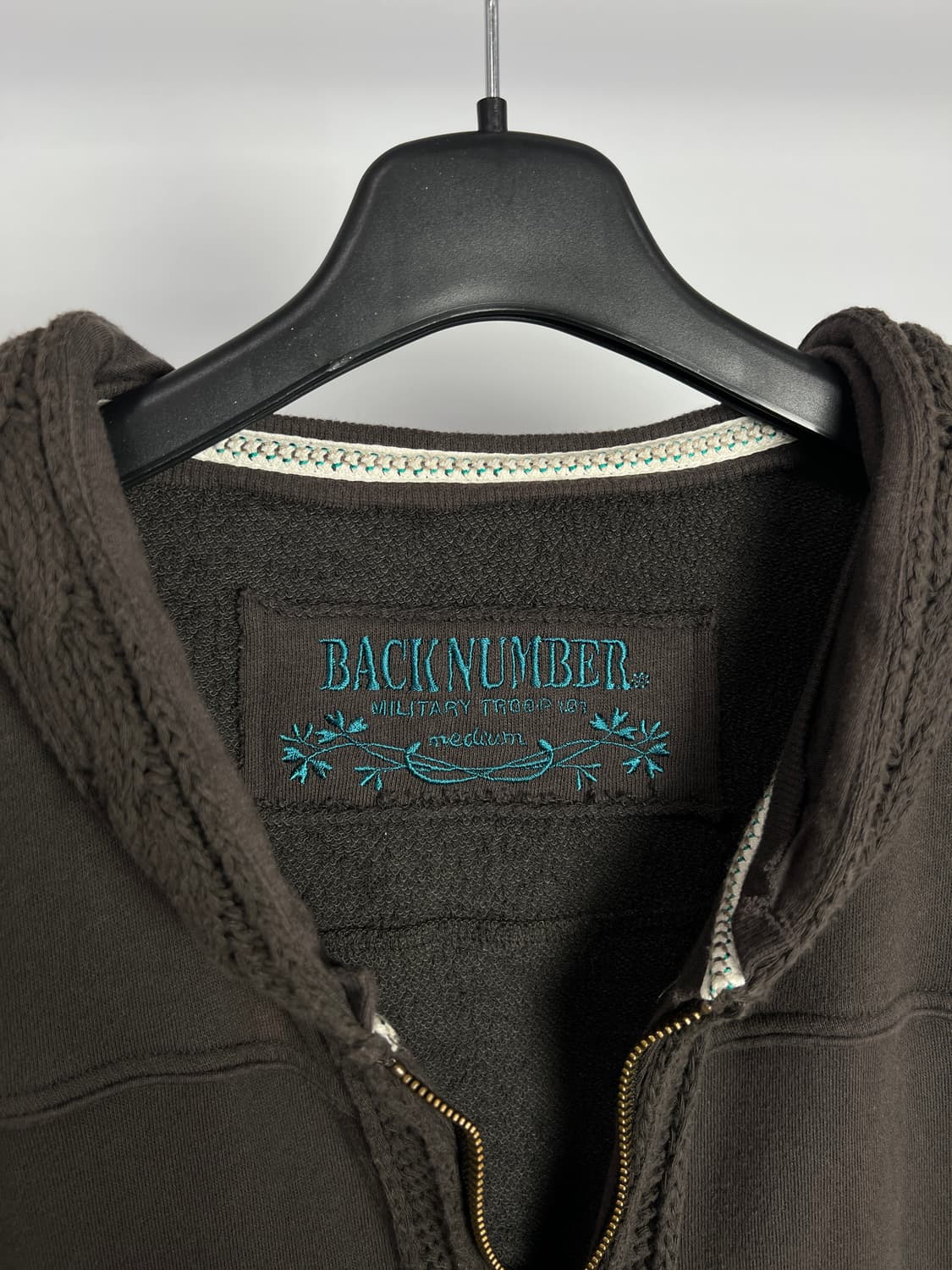 BACKNUMBER 후드 집업  상품이미지3