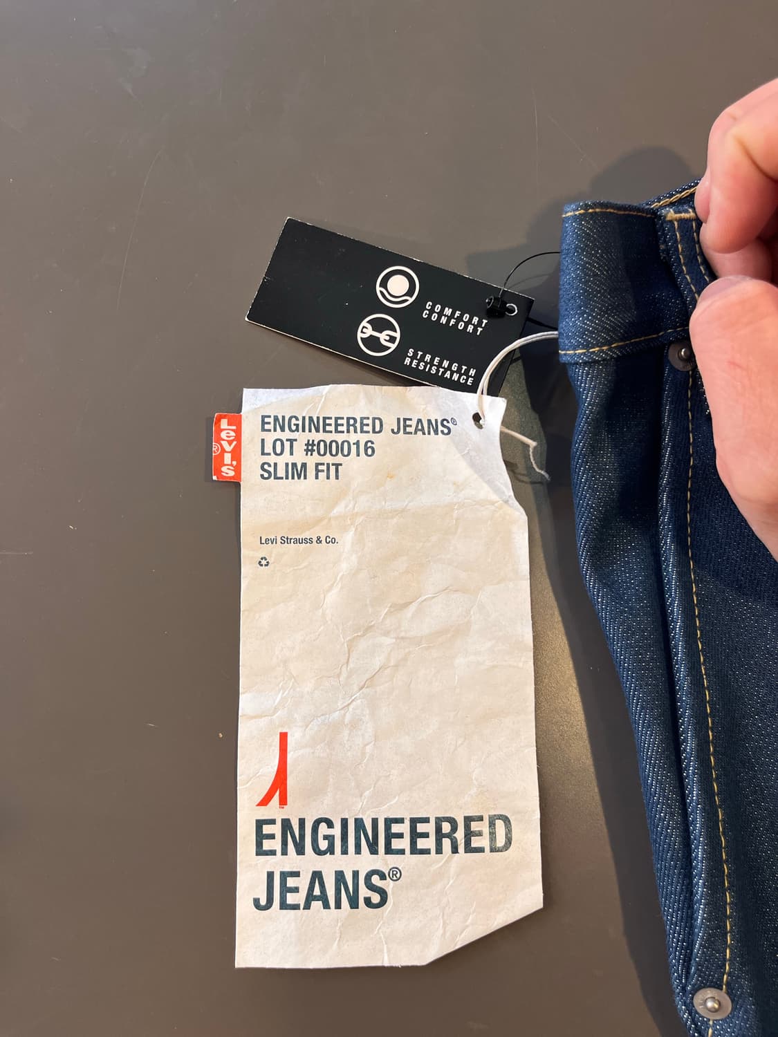 리바이스 엔지니어드 진 슬림 데님 팬츠 (일본제) 상품이미지4