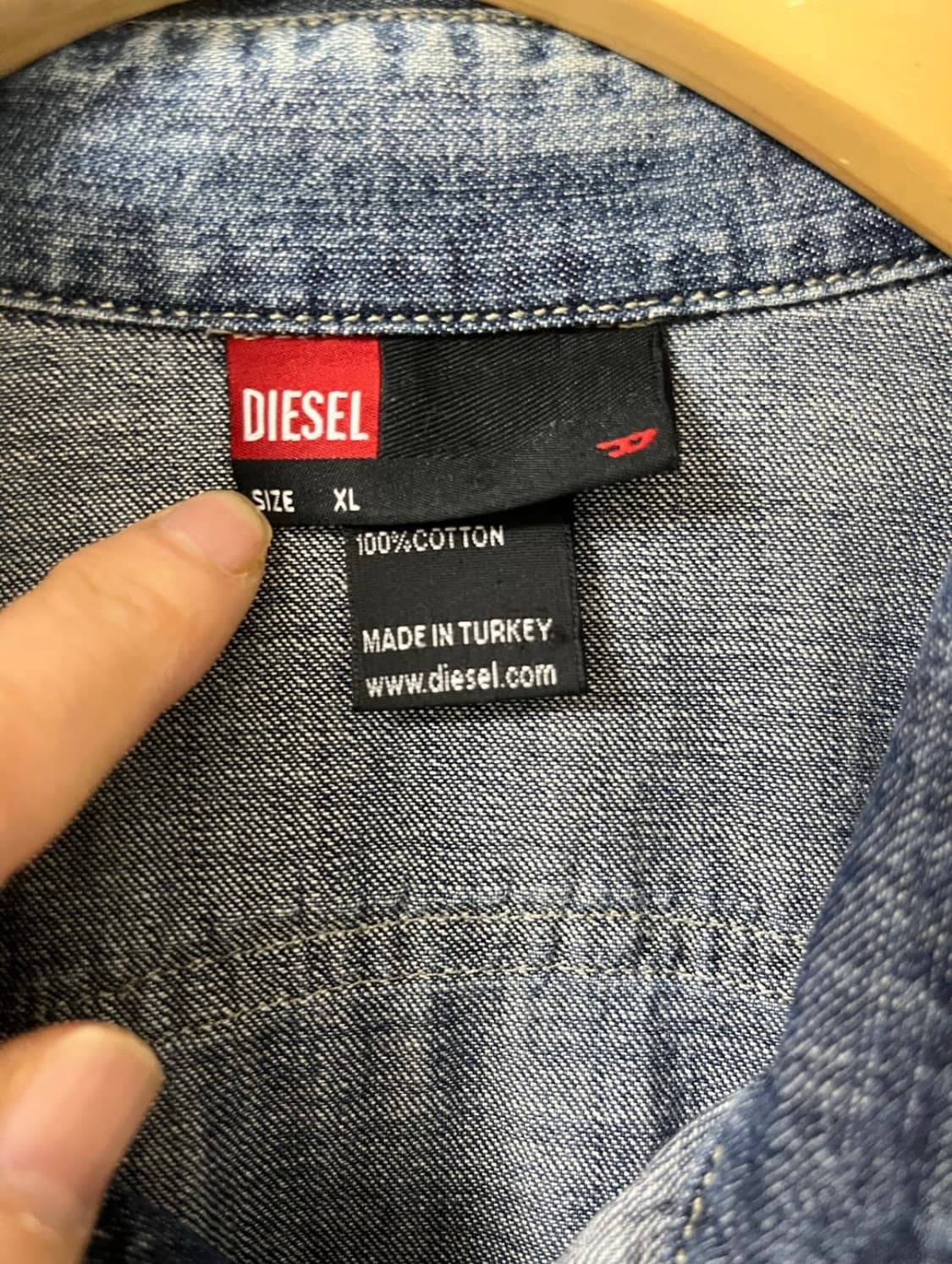 디젤 데님 셔츠 상품이미지9