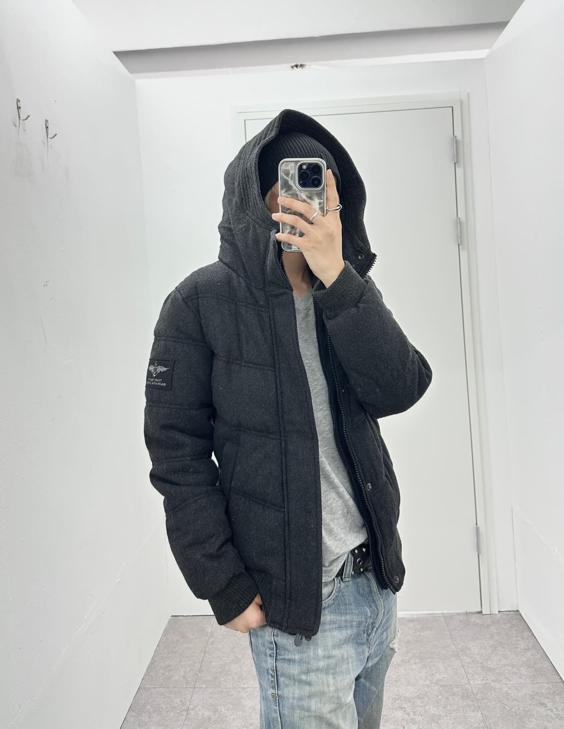 Nearby the best jeans two zipper padding 상품이미지2