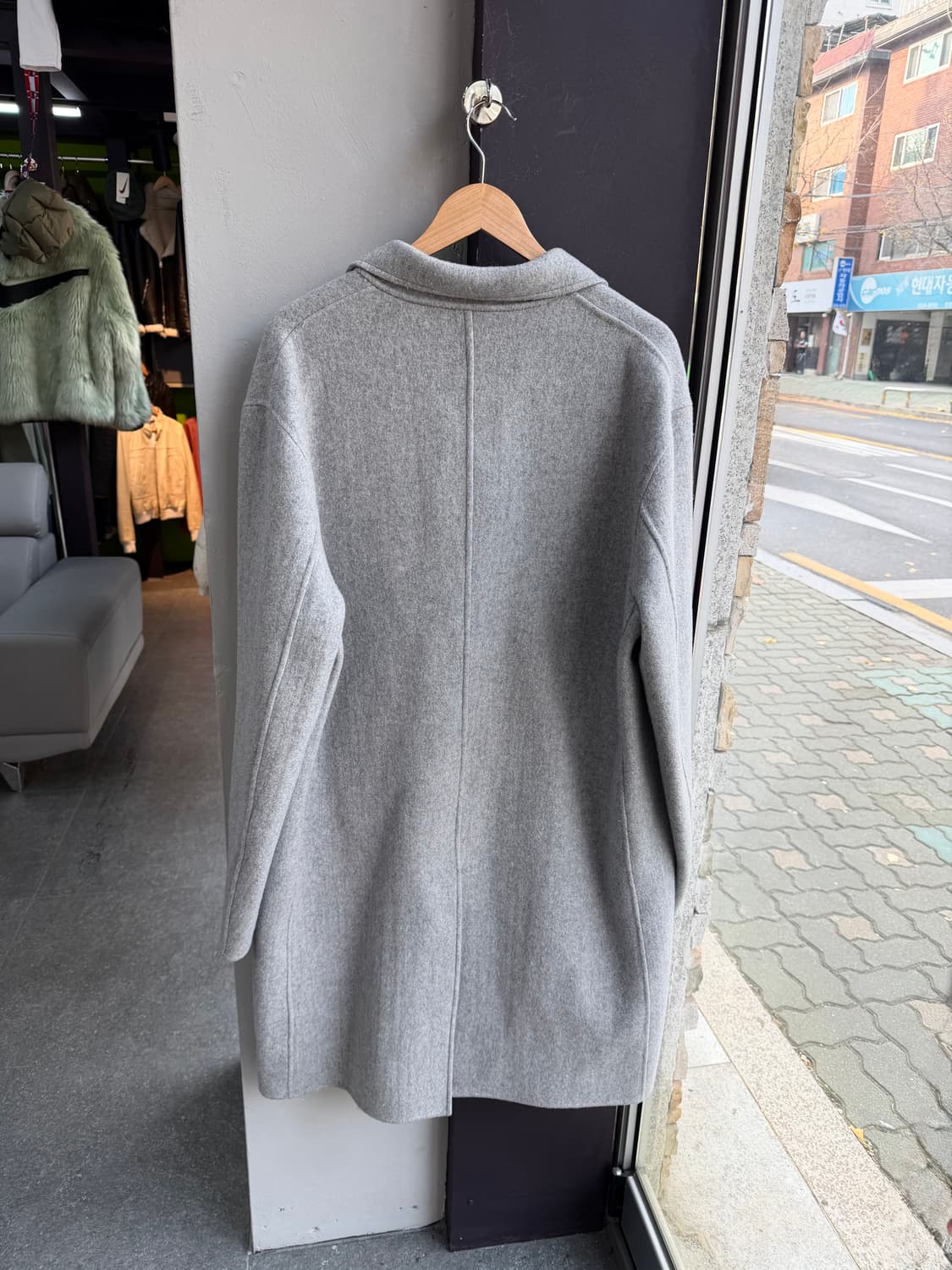 105/ 띠어리 22FW Divide 3B 캐시미어 블랜딩 코트 상품이미지8