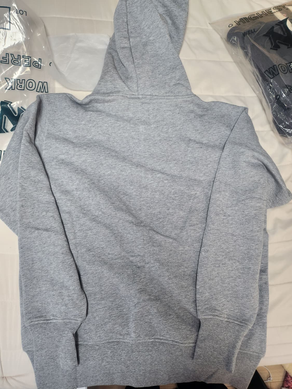 브론슨 (논스탁) 후드집업 그레이 새상품 상품이미지3