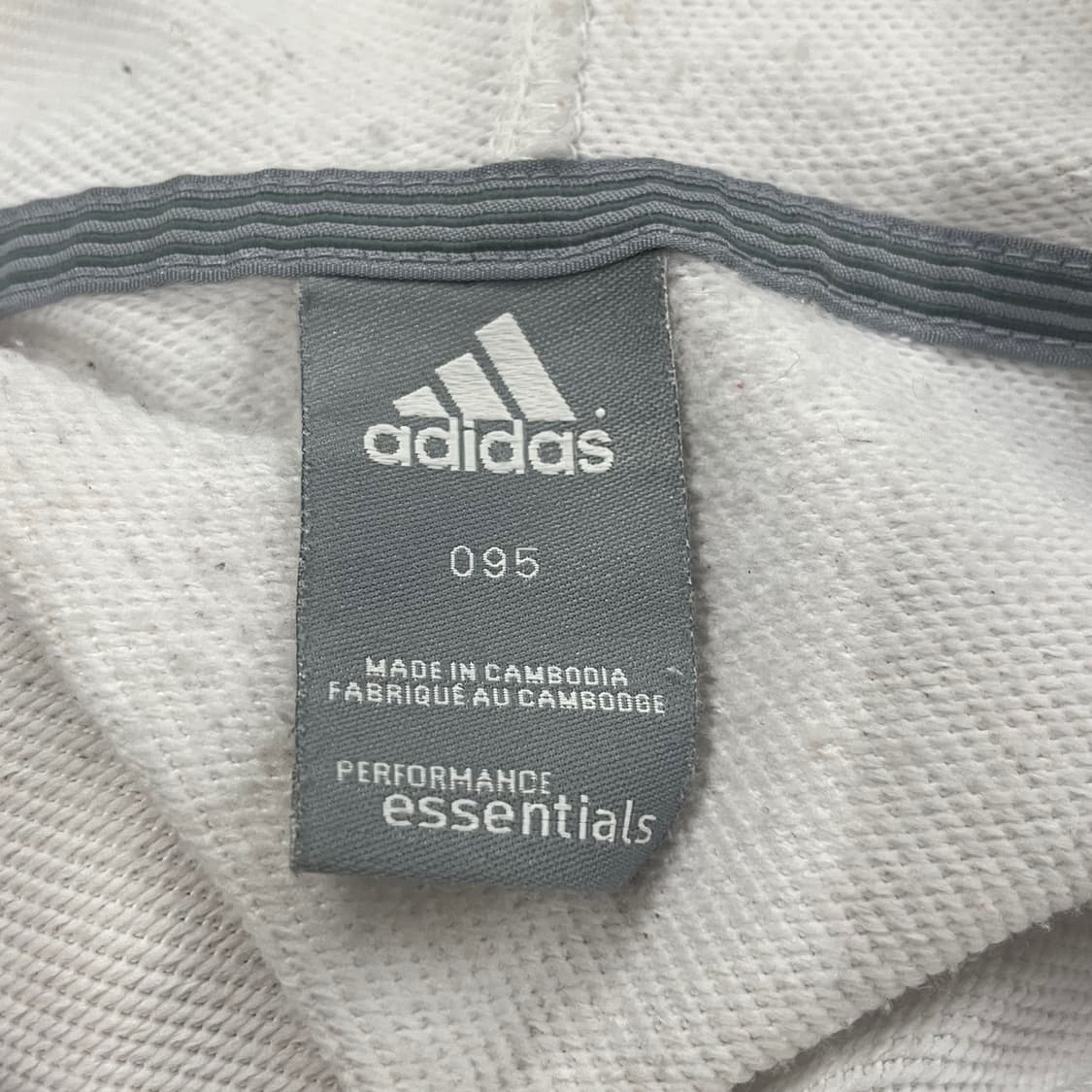 아디다스 화이트 후드집업 95 상품이미지5