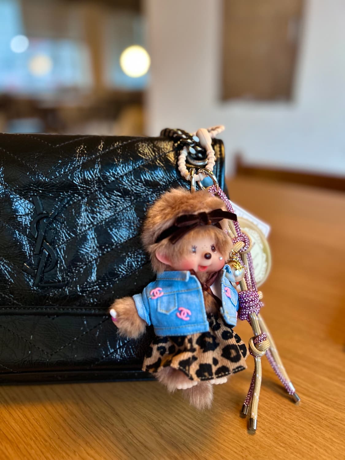 (36)정품몬치치💘 호피 패턴 원피스 상품이미지6