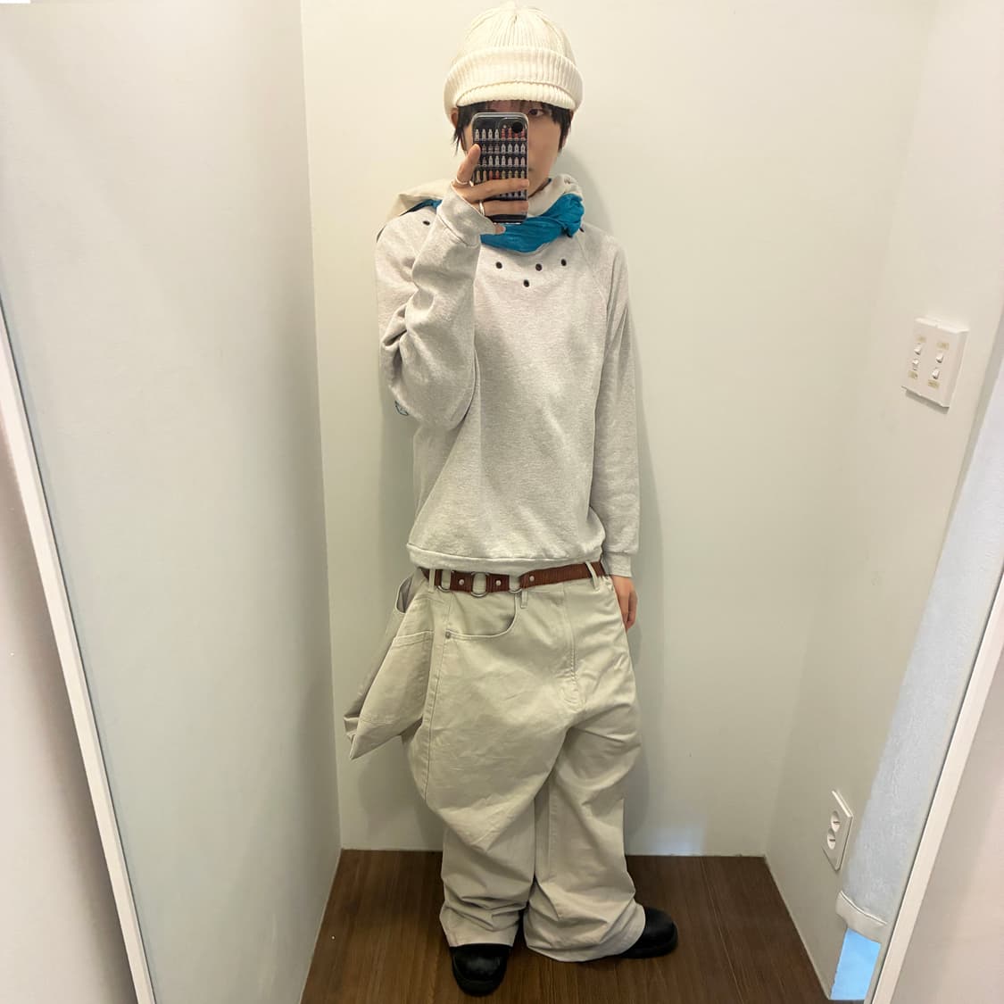 Maria Chen Pascual Studded Raglan Sweats 상품이미지1