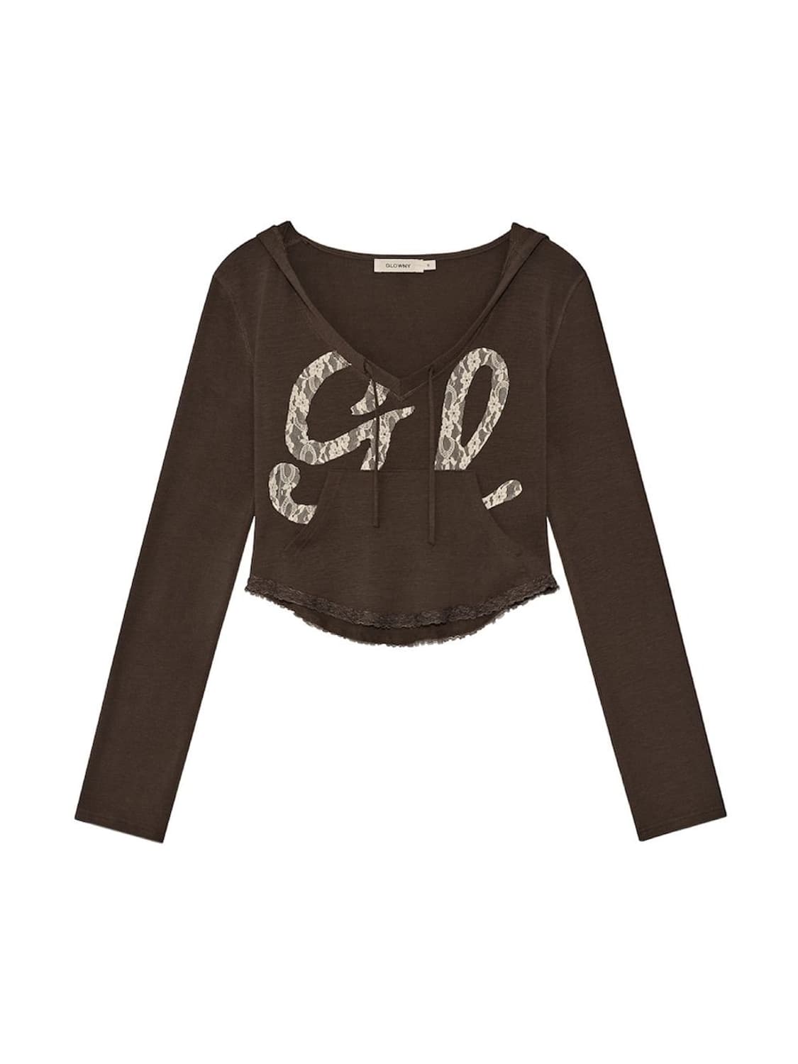 글로니 MUFFIN 후드 탑 브라운 M 상품이미지2