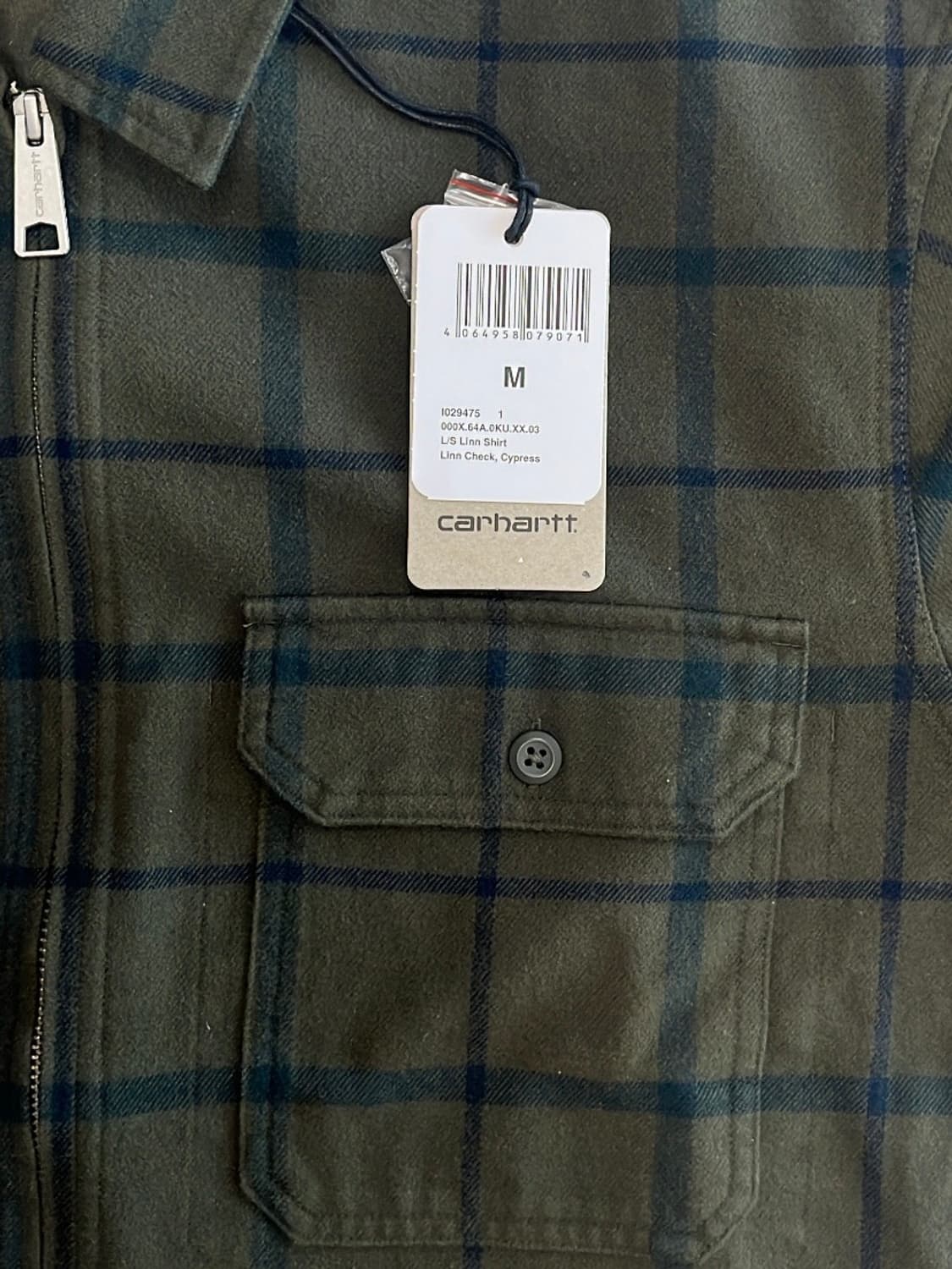 칼하트 집업 셔츠 상품이미지4