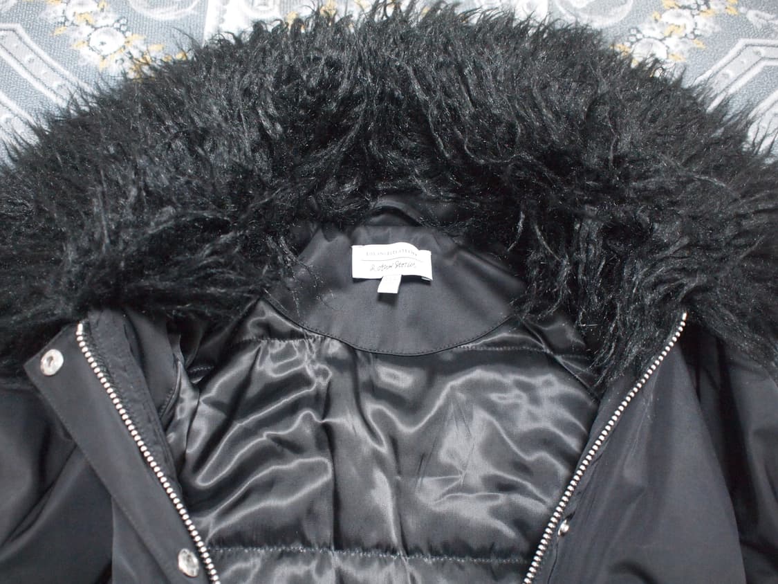 & other stories neck fur puffer jacket 상품이미지3
