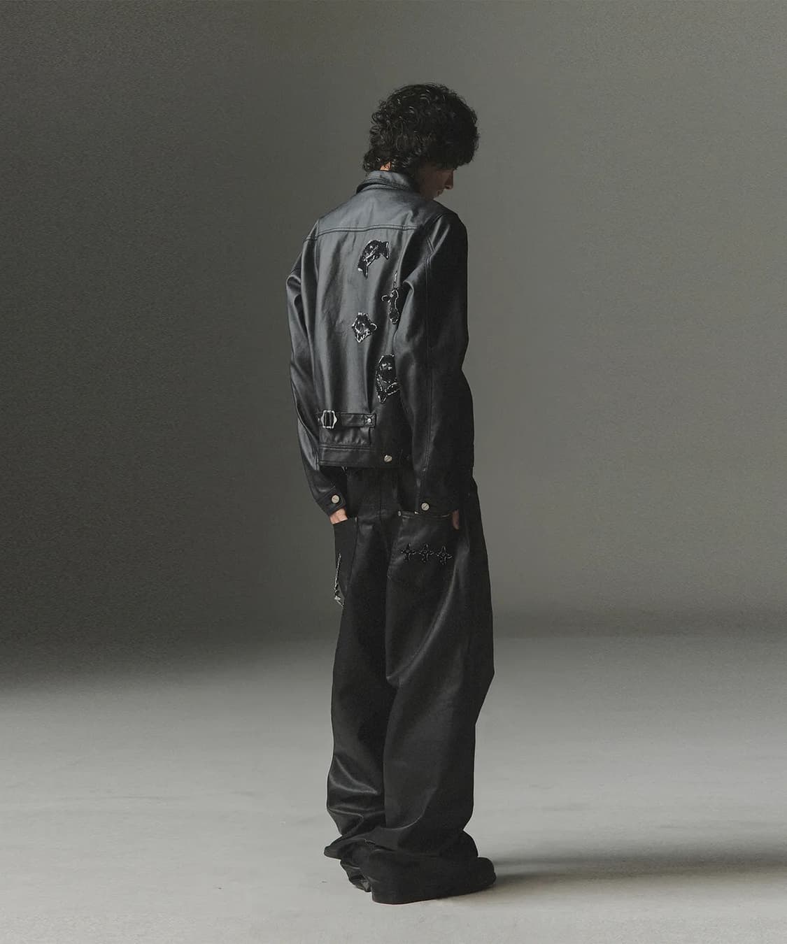 낫포너드 코티드 커브 팬츠 L 상품이미지5